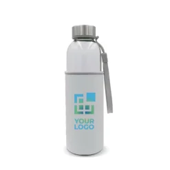 Gift Campaign Borraccia in vetro con custodia personalizzabile e laccetto 500ml> Borracce In Vetro