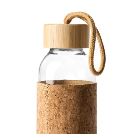 Gift Campaign Borraccia in vetro con custodia in sughero 500 ml> Borracce In Vetro