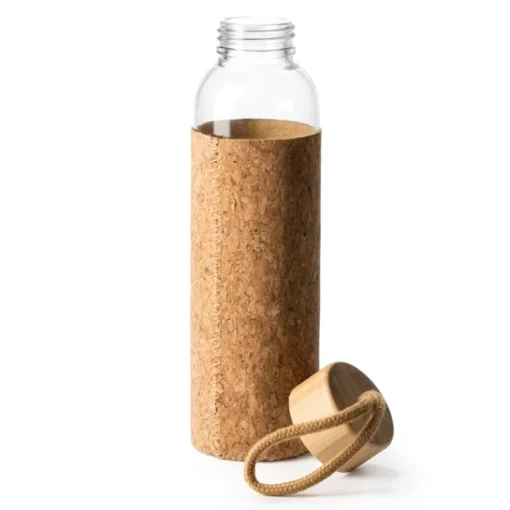Gift Campaign Borraccia in vetro con custodia in sughero 500 ml> Borracce In Vetro
