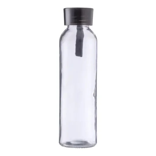 Gift Campaign Borraccia in vetro con tappo colorato e cinturino in silicone 500ml> Borracce In Vetro