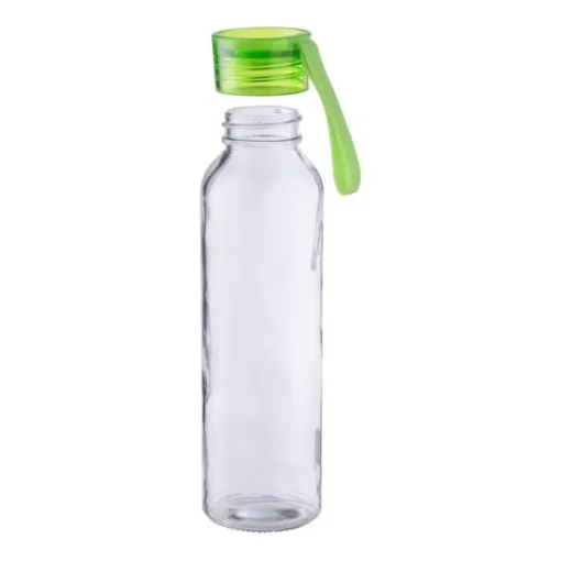 Gift Campaign Borraccia in vetro con tappo colorato e cinturino in silicone 500ml> Borracce In Vetro