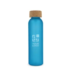 Gift Campaign Borraccia in vetro riciclato satinato con tappo in sughero da 500ml></noscript> Borracce In Vetro