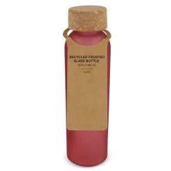 Gift Campaign Borraccia in vetro riciclato satinato con tappo in sughero da 500ml></noscript> Borracce In Vetro