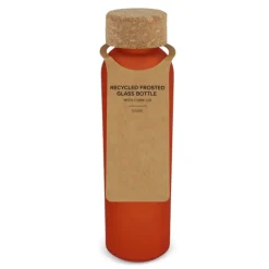 Gift Campaign Borraccia in vetro riciclato satinato con tappo in sughero da 500ml></noscript> Borracce In Vetro