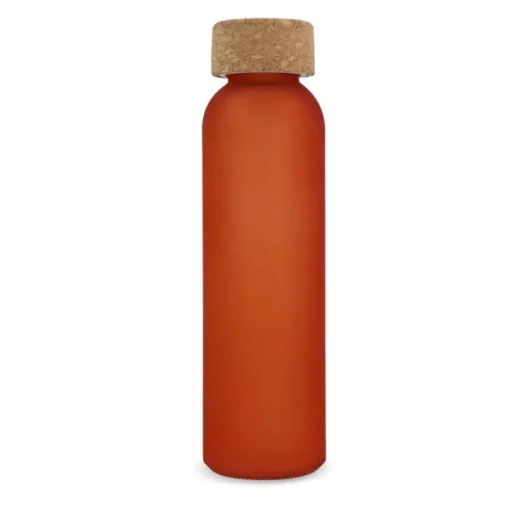 Gift Campaign Borraccia in vetro riciclato satinato con tappo in sughero da 500ml> Borracce In Vetro