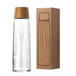 Gift Campaign Borraccia in vetro sostenibile premium con tappo in bambù da 750ml></noscript> Borracce In Vetro