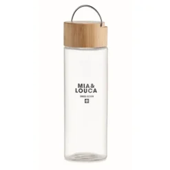 Gift Campaign Borraccia personalizzata con logo in bambù e vetro 500ml Crystal Geneve></noscript> Borracce In Vetro