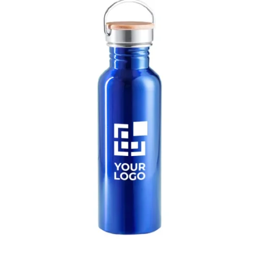 Gift Campaign Borraccia promozionale con tappo di sicurezza a vite 800ml Inox Retro> Borracce Di Metallo