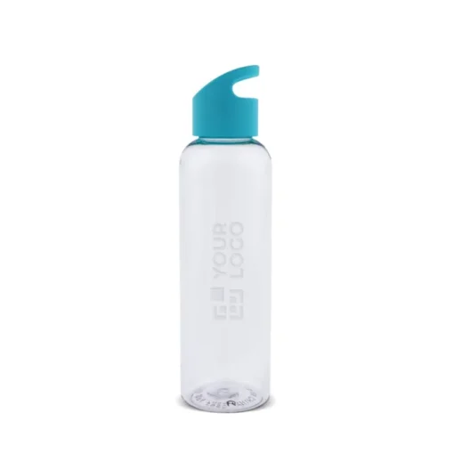Gift Campaign Borraccia promozionale in rPET trasparente con tappo colorato 600ml> Borracce In Plastica
