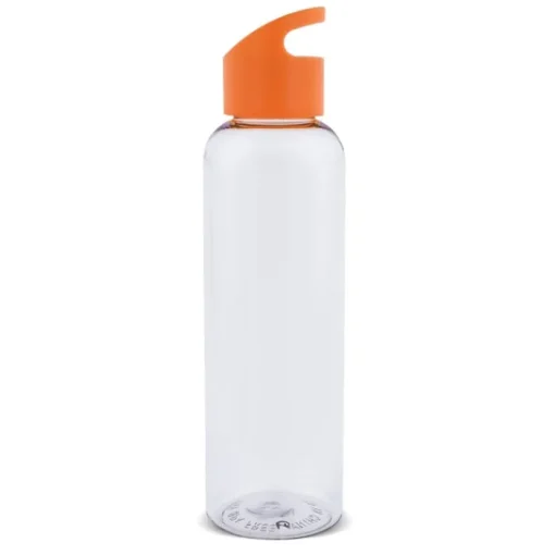Gift Campaign Borraccia promozionale in rPET trasparente con tappo colorato 600ml> Borracce In Plastica