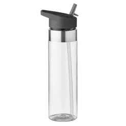 Gift Campaign Borraccia promozionale in tritan beccuccio pieghevole 650ml MetalRing> Borracce In Plastica