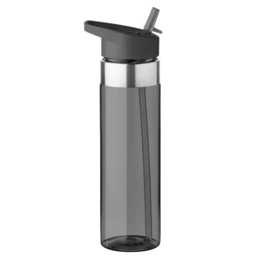 Gift Campaign Borraccia promozionale in tritan beccuccio pieghevole 650ml MetalRing> Borracce In Plastica