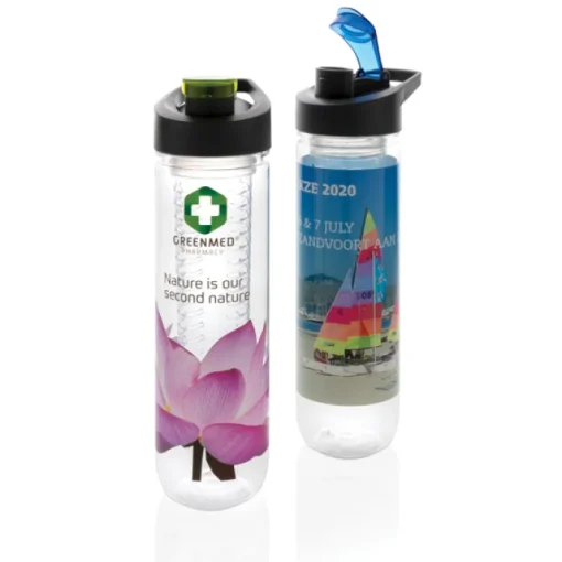 Gift Campaign Borraccia promozionale trasparente con infusore 800ml Vitamin> Borracce In Plastica