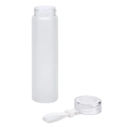 Gift Campaign Borraccia pubblicitaria in vetro finitura opaca 470ml Crystal Frost> Borracce In Vetro