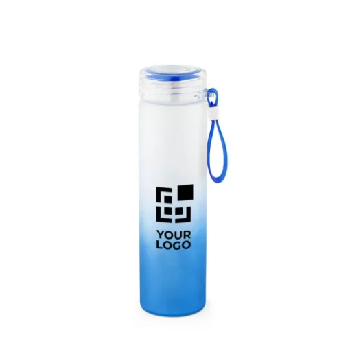 Gift Campaign Borraccia pubblicitaria in vetro finitura opaca 470ml Crystal Frost> Borracce In Vetro