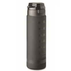 Gift Campaign Borraccia rPET con tappo flip top e orario per ricordarti di bere 1l> Borracce In Plastica