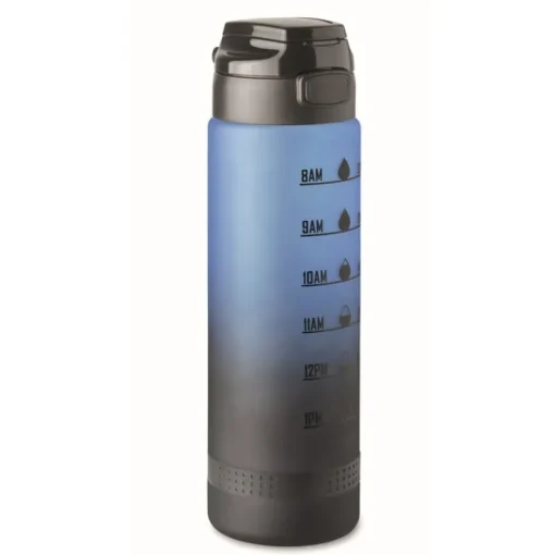 Gift Campaign Borraccia rPET con tappo flip top e orario per ricordarti di bere 1l> Borracce In Plastica