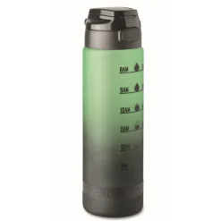 Gift Campaign Borraccia rPET con tappo flip top e orario per ricordarti di bere 1l></noscript> Borracce In Plastica