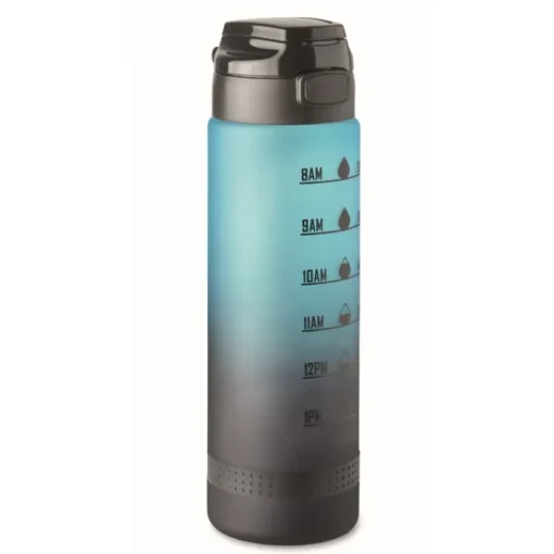 Gift Campaign Borraccia rPET con tappo flip top e orario per ricordarti di bere 1l> Borracce In Plastica