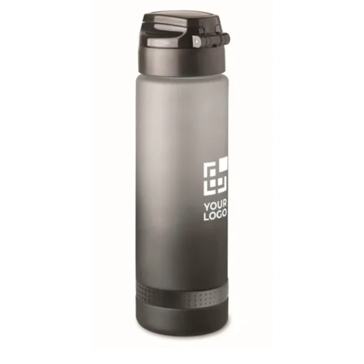Gift Campaign Borraccia rPET con tappo flip top e orario per ricordarti di bere 1l> Borracce In Plastica