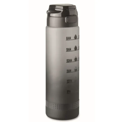 Gift Campaign Borraccia rPET con tappo flip top e orario per ricordarti di bere 1l> Borracce In Plastica