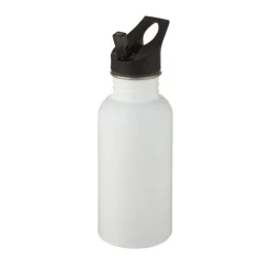 Gift Campaign Borraccia sport personalizzata tappo in paglia e plastica 500ml Match> Gadget Palestra|Borracce Di Metallo