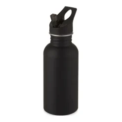 Gift Campaign Borraccia sport personalizzata tappo in paglia e plastica 500ml Match> Gadget Palestra|Borracce Di Metallo