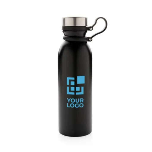 Gift Campaign Borraccia termica con logo con manico in silicone da 600ml Carry Loop> Gadget Palestra|Borracce Termiche