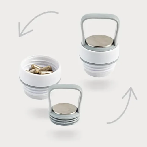 Gift Campaign Borraccia termica con scomparto nel tappo e manico da 510 ml> Borracce Di Metallo