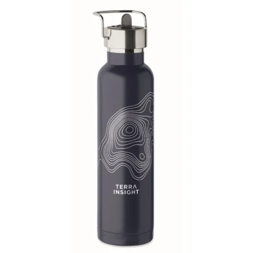 Gift Campaign Borraccia termica in acciaio inox riciclato con cannuccia da 660ml> Borracce Termiche