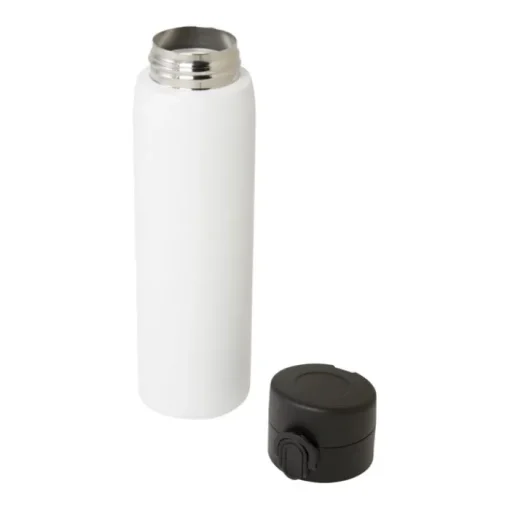 Gift Campaign Borraccia termica in acciaio inox riciclato con tappo a pulsante 450ml> Thermos Personalizzati