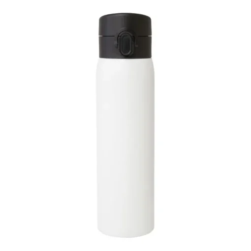 Gift Campaign Borraccia termica in acciaio inox riciclato con tappo a pulsante 450ml> Thermos Personalizzati