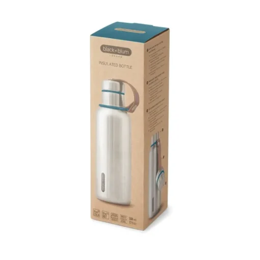 Gift Campaign Borraccia termica in acciaio inox con manico Black+Blum da 500ml> Borracce Termiche