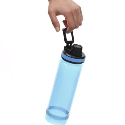 Gift Campaign Borraccia traslucida opaca in rPET con tappo e piccolo manico 700ml> Borracce In Plastica