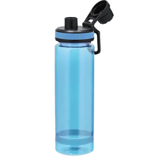 Gift Campaign Borraccia traslucida opaca in rPET con tappo e piccolo manico 700ml> Borracce In Plastica
