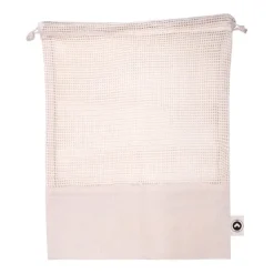 Gift Campaign Borsa a rete con chiusura a coulisse ideale per frutta 4 kg Cotton Fruit></noscript> Borse Per La Spesa|Shopper In Cotone Personalizzate