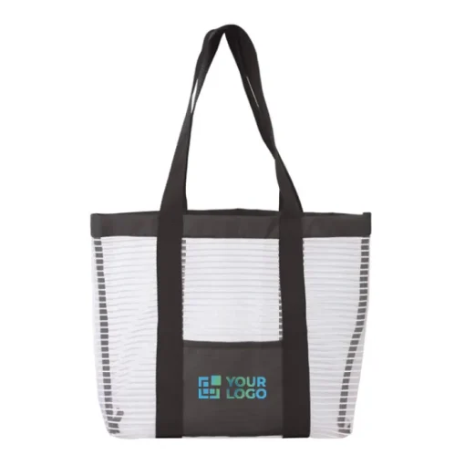 Gift Campaign Borsa a rete per la spiaggia in colori vivaci e tasca frontale> Borse Per La Spesa