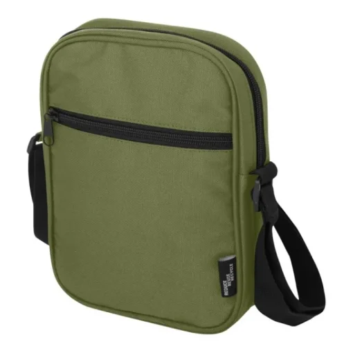 Gift Campaign Borsa a tracolla in poliestere riciclato impermeabile con varie tasche> Borse Da Viaggio