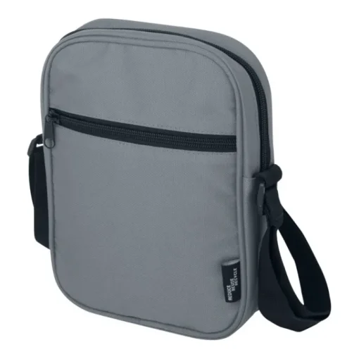 Gift Campaign Borsa a tracolla in poliestere riciclato impermeabile con varie tasche> Borse Da Viaggio