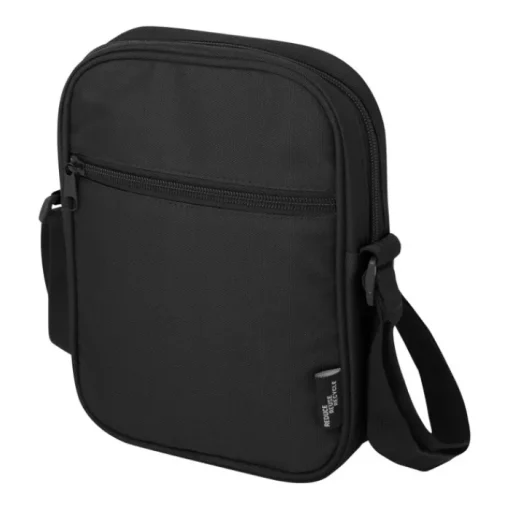 Gift Campaign Borsa a tracolla in poliestere riciclato impermeabile con varie tasche> Borse Da Viaggio