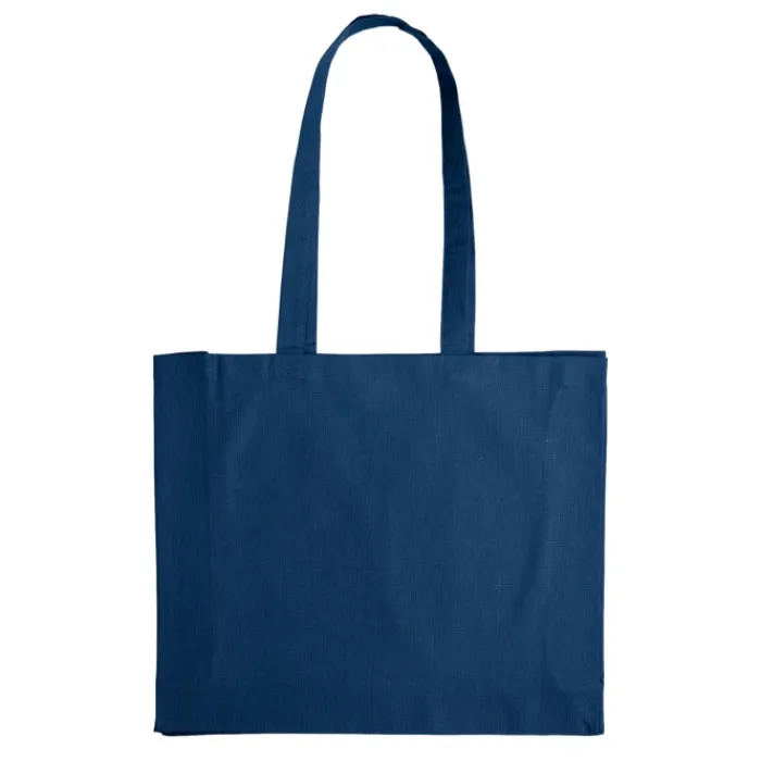 Gift Campaign Borsa colorata di cotone 140 g/m2 OEKO-TEX con soffietto> Shopper In Cotone Personalizzate