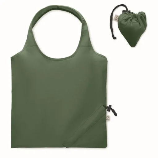 Gift Campaign Borsa compatta e pieghevole per la spesa in cotone riciclato 140 g/m²> Borse Per La Spesa|Shopper In Cotone Personalizzate