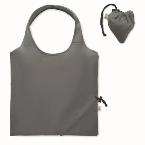 Gift Campaign Borsa compatta e pieghevole per la spesa in cotone riciclato 140 g/m²> Borse Per La Spesa|Shopper In Cotone Personalizzate