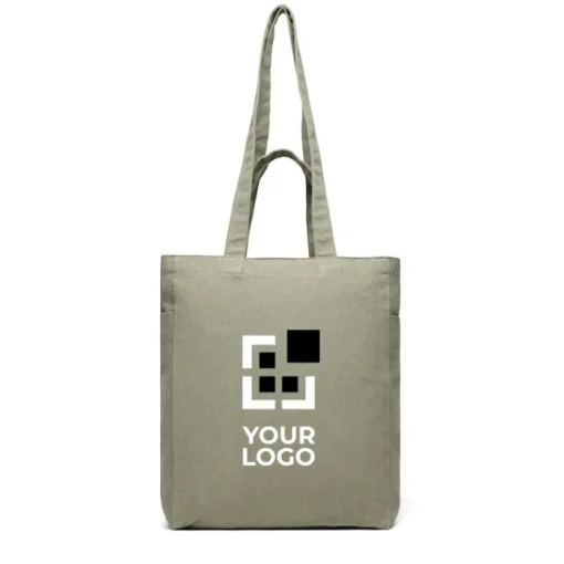 Gift Campaign Borsa con cerniera in tela riciclata con peso di 400 g/m2 Hilo> Borse Per La Spesa|Shopper In Cotone Personalizzate