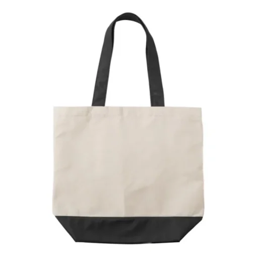 Gift Campaign Borsa con fondo e manici colorati abbinati in cotone da 280 g/m2> Shopper In Cotone Personalizzate
