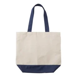 Gift Campaign Borsa con fondo e manici colorati abbinati in cotone da 280 g/m2></noscript> Shopper In Cotone Personalizzate