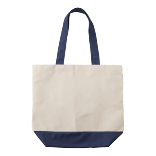 Gift Campaign Borsa con fondo e manici colorati abbinati in cotone da 280 g/m2> Shopper In Cotone Personalizzate