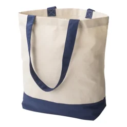 Gift Campaign Borsa con fondo e manici colorati abbinati in cotone da 280 g/m2></noscript> Shopper In Cotone Personalizzate
