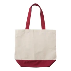 Gift Campaign Borsa con fondo e manici colorati abbinati in cotone da 280 g/m2></noscript> Shopper In Cotone Personalizzate