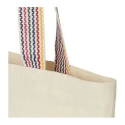 Gift Campaign Borsa con logo dai manici a fantasia arcobaleno 180 g/m2 Tote Rainbow> Tote Bag Personalizzate|Shopper In Cotone Personalizzate